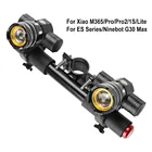 Электрическая светодиодная подсветка с питанием от USB, регулируемая ручка для детей серии ES, Ninebot G30 Max, электрические скутеры