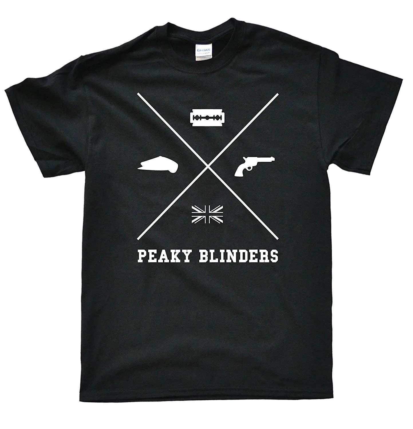 

Summer Fashion Hot Stooble Men's Peaky Blinders - Cross T-Shirt Tee shirt