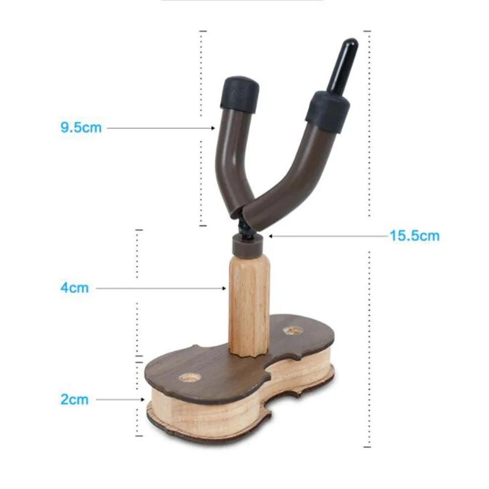 

Practical Design Wall Mounted Violin Fiddle Viola Hanger Hook Durable Wood Base Violin Hanger Home Studio Wall Hanger For Violin