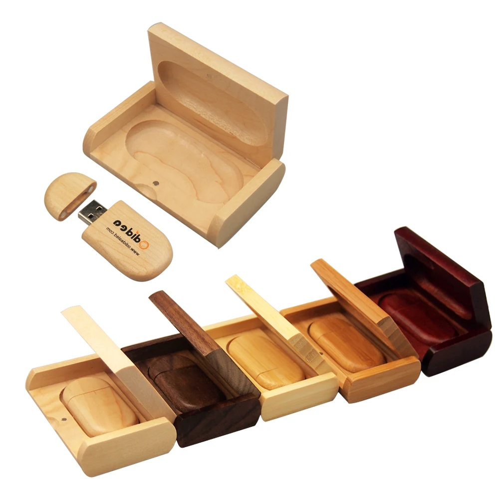Usb-флеш-накопитель деревянный с коробкой 8 ГБ 16 32 | Компьютеры и офис