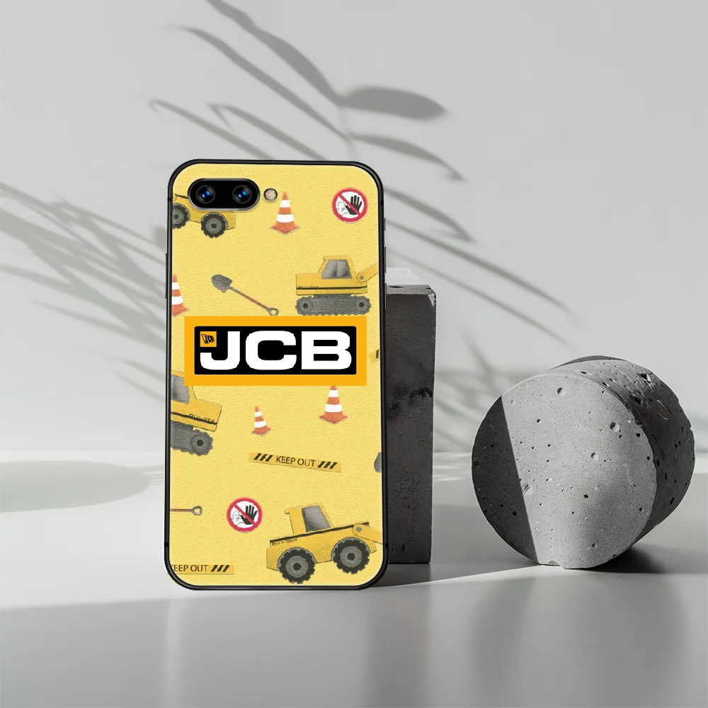 

JCB Car logo Phone Case Cover Hull For HUAWEI honor 7a 8s 8a 8x 9 9x 10 20 i Lite Pro black Coque Tpu Shell Trend Waterproof