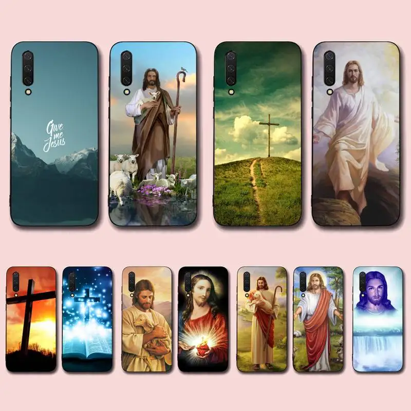 

TOPLBPCS Jesus Christian Pattern Phone Case for Xiaomi mi 9 8 10 5 6 lite F1 SE Max 3 2 mix 2s