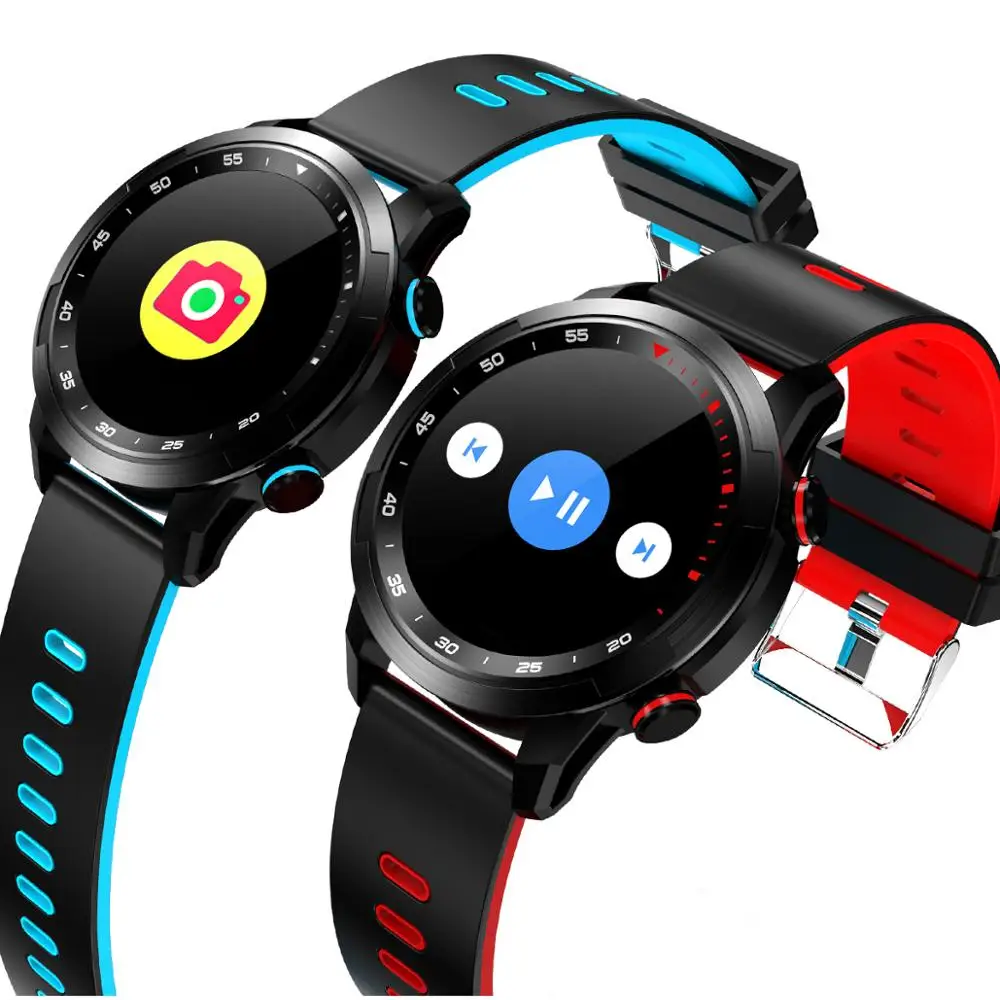 Smart Watch Swimming IP68 Waterproof Full Touch Round Screen SmartWatch Blood Pressure Heart Rate Fitness Bracelet pk KW18 B612 |
