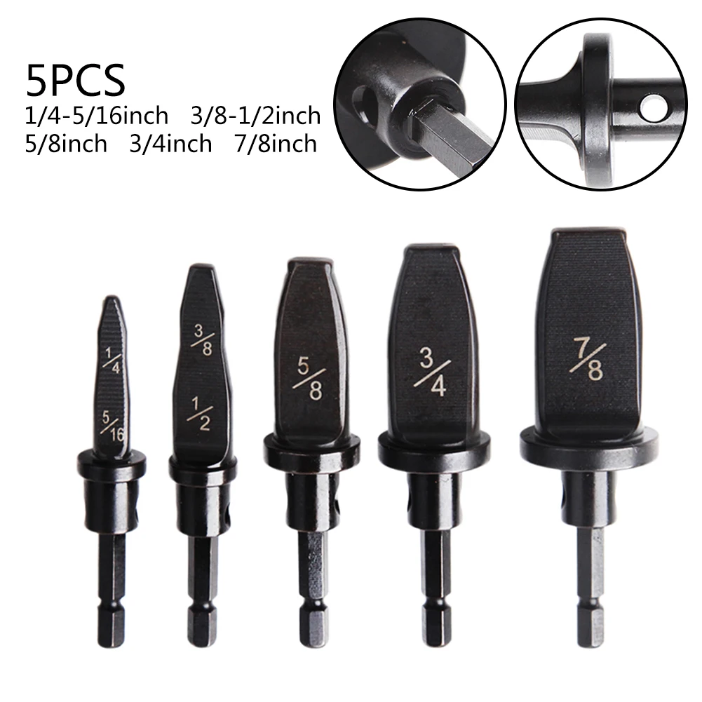 Мягкий Медь трубы обжатия инструмент набор сверл с 1/4 &quot3/8&quot 1/2 &quot5/8&quot 3/4 &quot7/8&quot