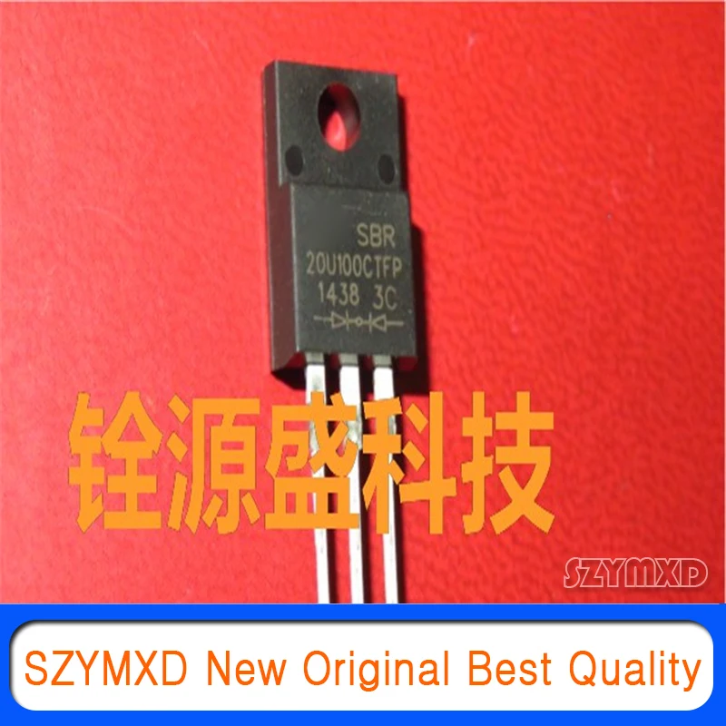

5 шт./лот новый оригинальный SBR20U100CTFP 20A100V выпрямитель Schottky