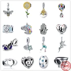 Бусина из серебра 925 пробы, для браслета Пандоры