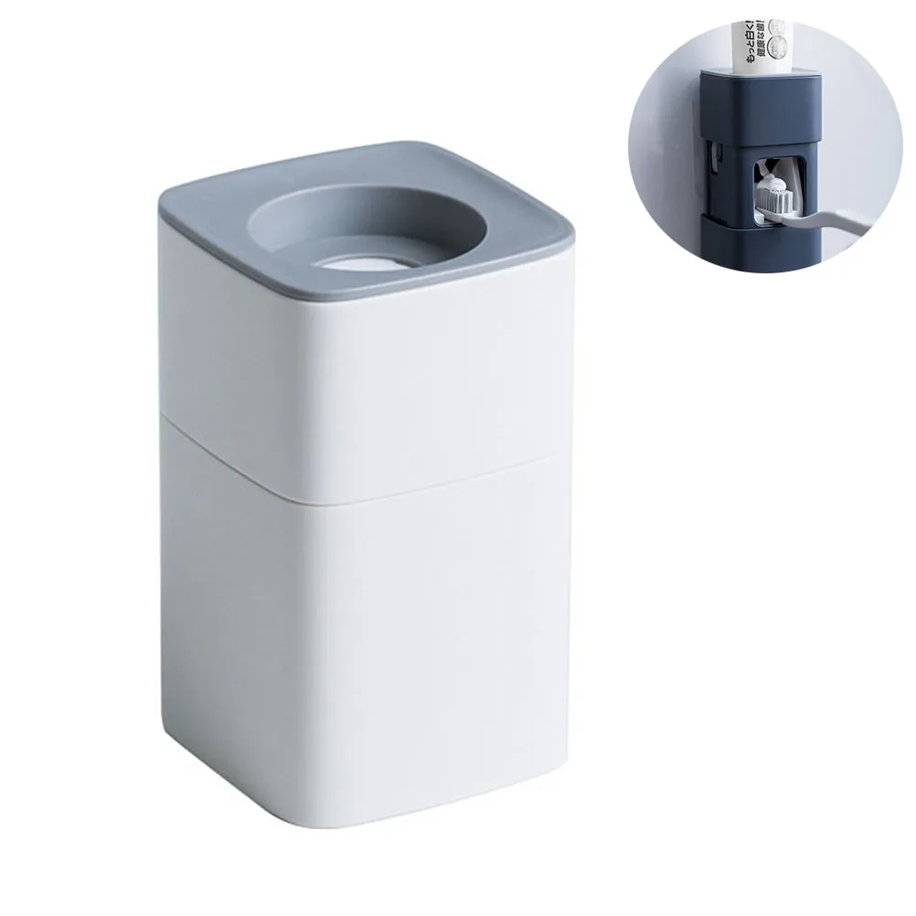 Автоматический Дозатор зубной пасты Пыленепроницаемая настенная подставка для