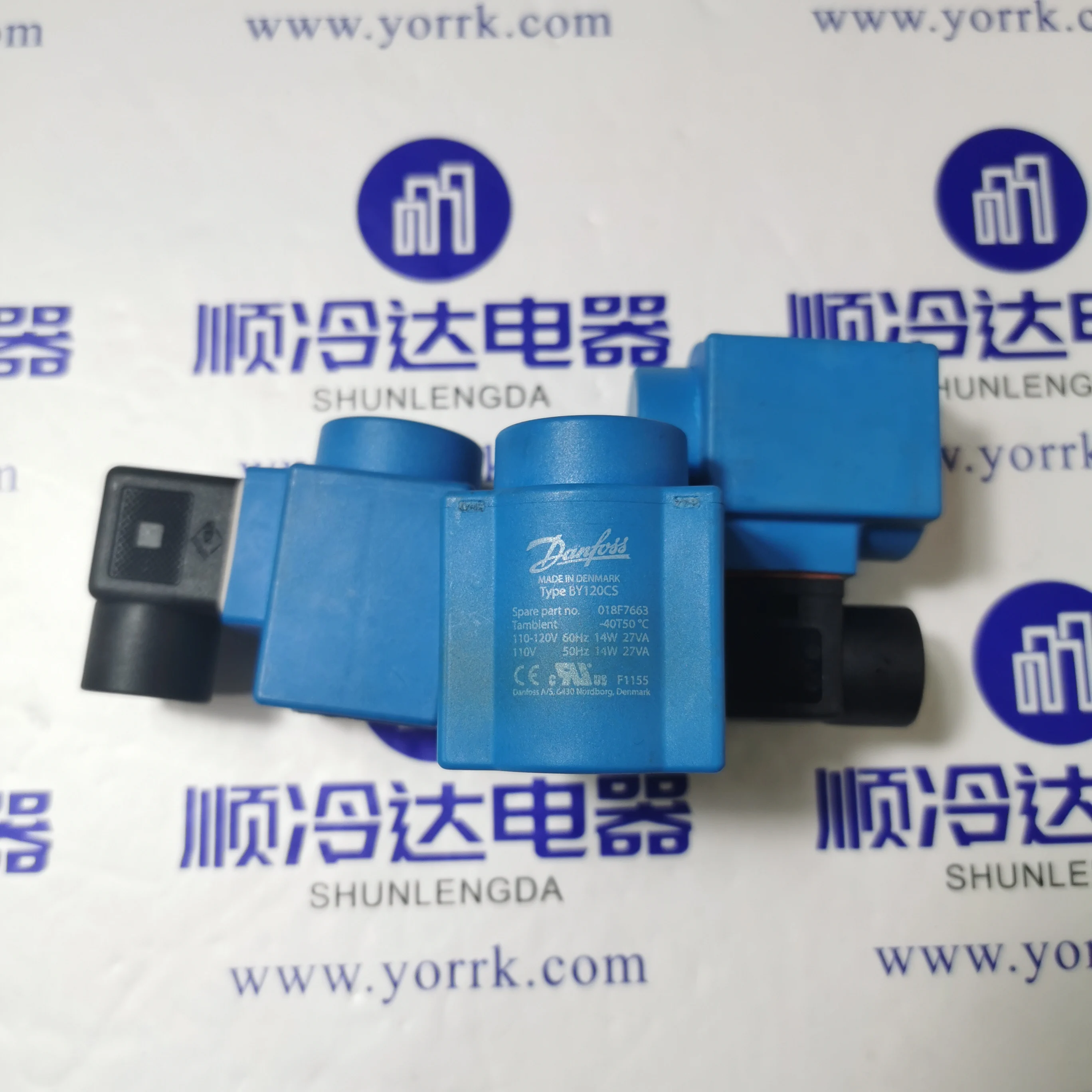 Danfoss refrigeration coil 018F7663 Danfoss solenoid valve coil