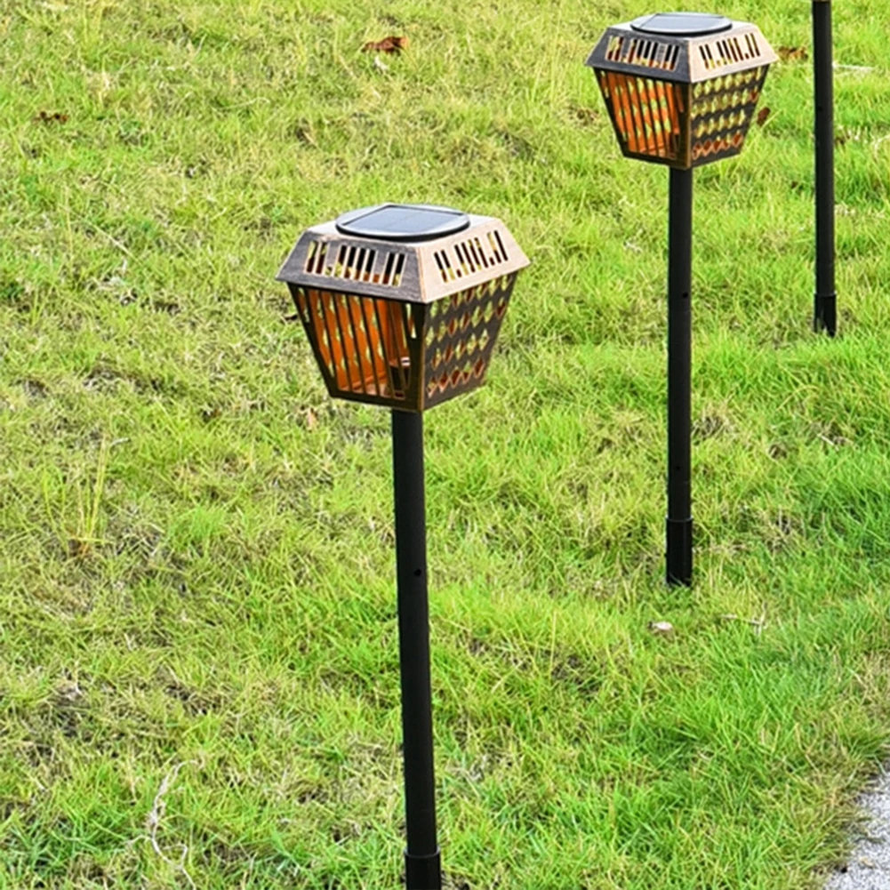 

LED Solar Ground Lawn Light Anti-rust Long Life Lamp Automatically RechargingFence Landscape for Walkway Yard Park