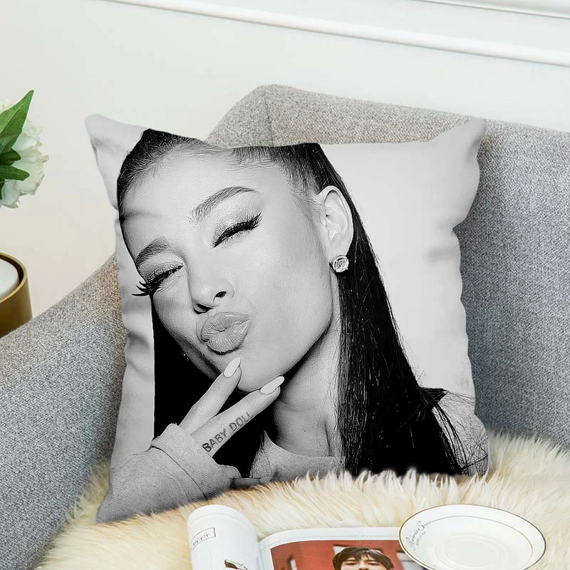Ariana Grand декоративный чехол из полиэстера для подушки диванной стиль 3 | Дом и сад