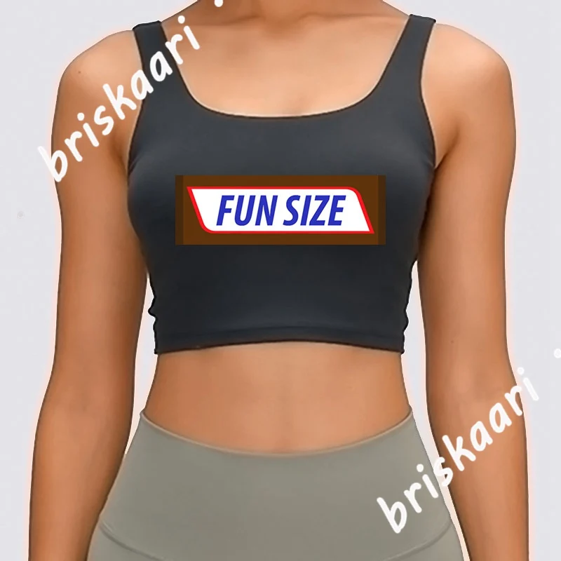 

Fun Size Tank Top Comfortable Spring Size S-2xl Top Tee Graphic Natural Novelty Graphic Vest