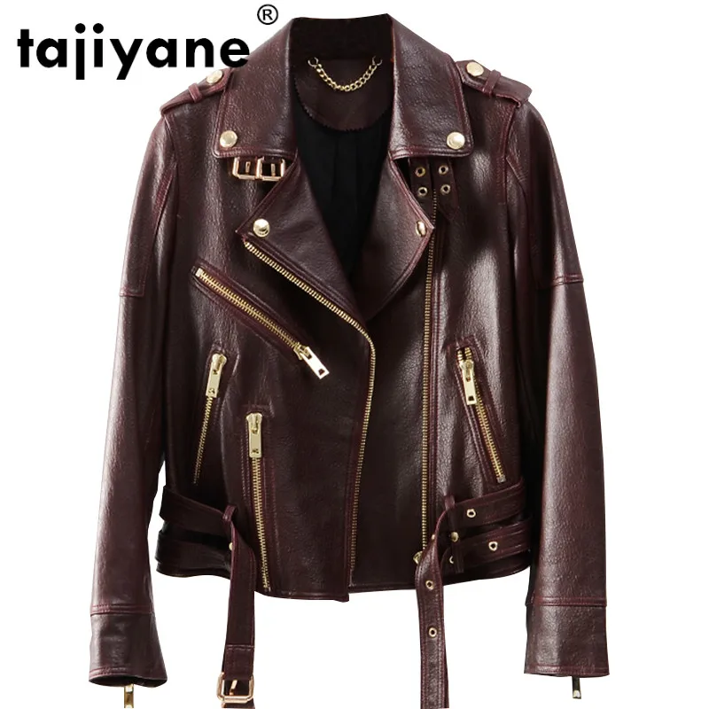 

Женская куртка из натуральной овечьей кожи Tajiyane, модель WPY509, 2021