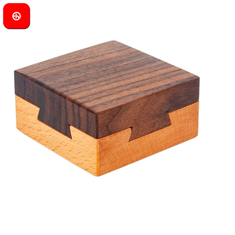 Развивающая деревянная коробка 3D для взрослых и детей развивающая игрушка