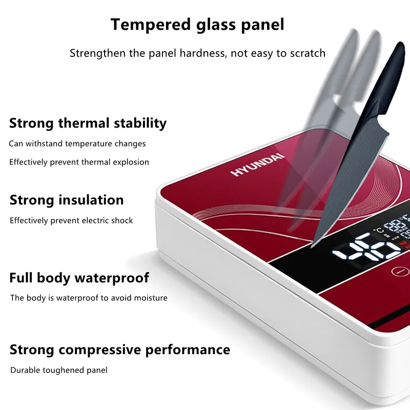 electric water heater electric shower quick heating dc machine household kitchen bathroom unlimited hot water remote control free global shipping