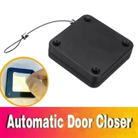 automatic sensor door closer anti theft telescopic steel wire rope punch free door hardware exteriorinner closer