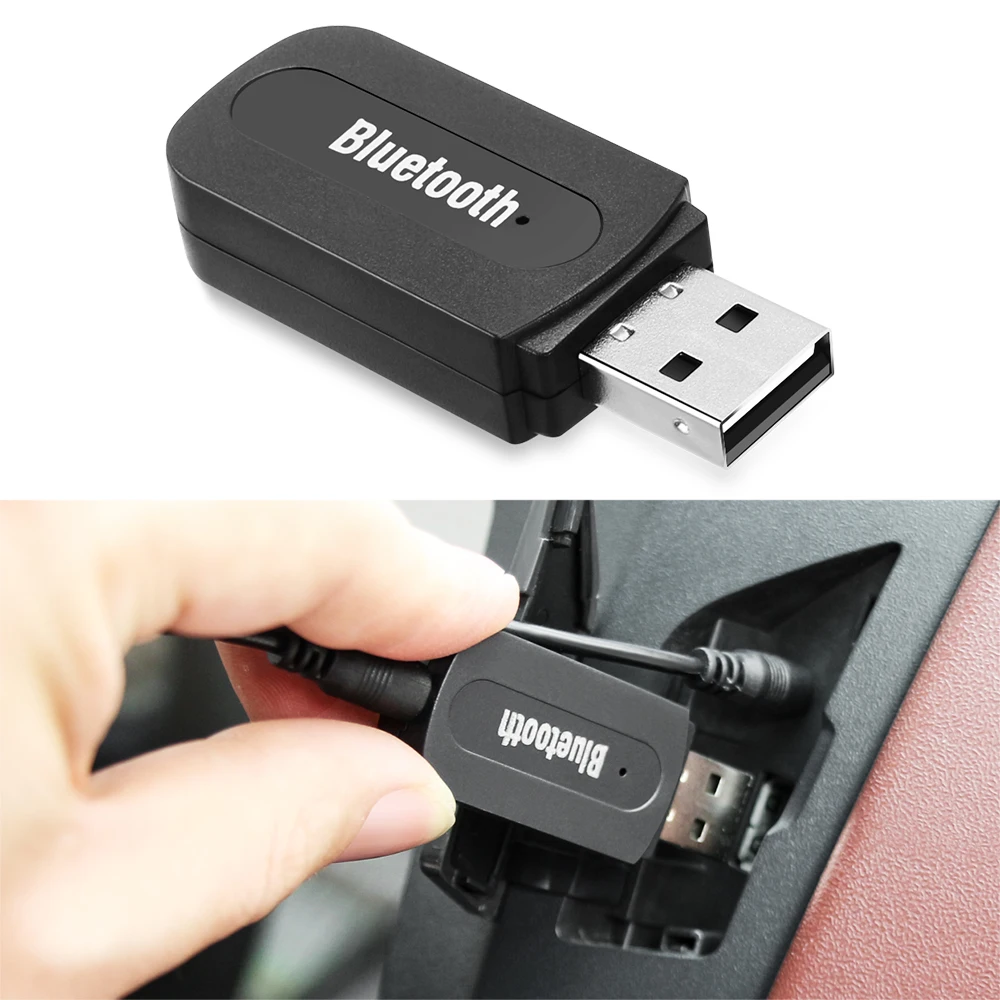 Беспроводной автомобильный Аудиоприемник USB Bluetooth AUX для Hyundai Solaris Accent I30 IX35 Tucson