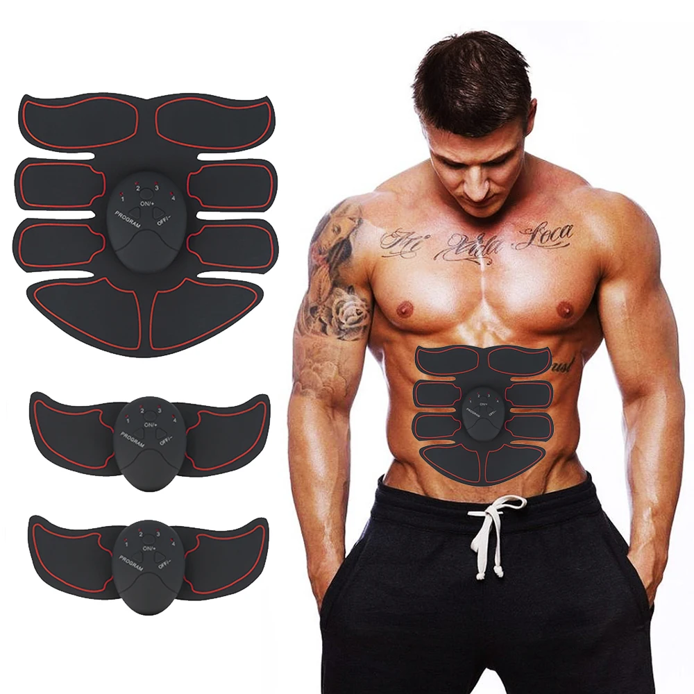 JOYLIVE Fitness Massager Buttocks ABS Machine Hip Abdominal Exerciser Muscle Stimulator Trainer Electric Vibrating Slimming Belt |