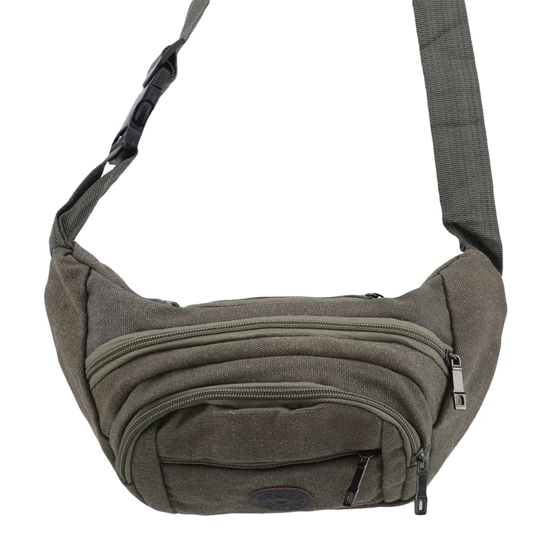 

Men Waist Bag Cool Fanny Packs Male Waist Bag Multifunction Men Waist Pack Fashion Leather Phone Bags Small Belt Bag