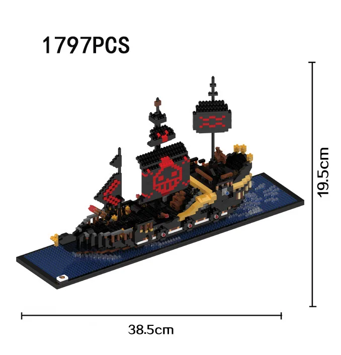 Конструктор из фильма Пираты Карибского моря черный жемчуг корабль | Игрушки и