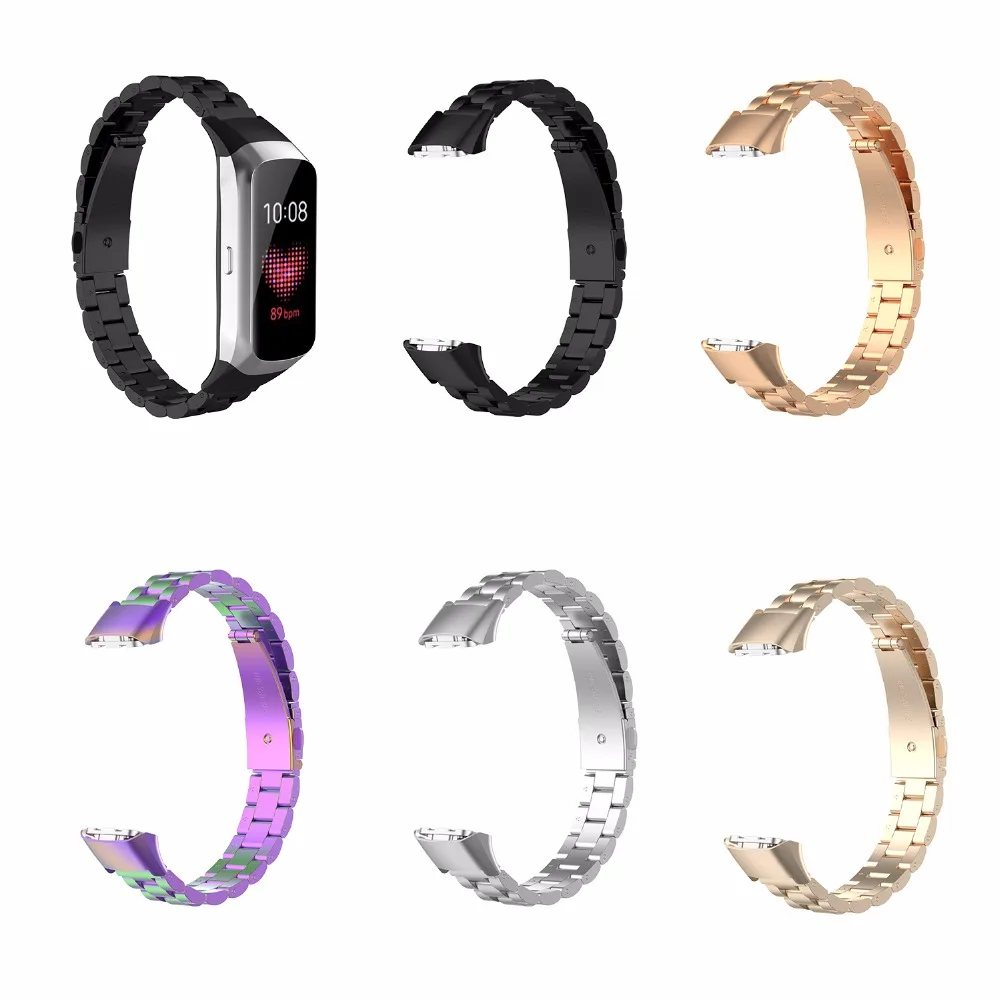 Металлический браслет для часов Ремешок для samsung Galaxy Fit SM-R370