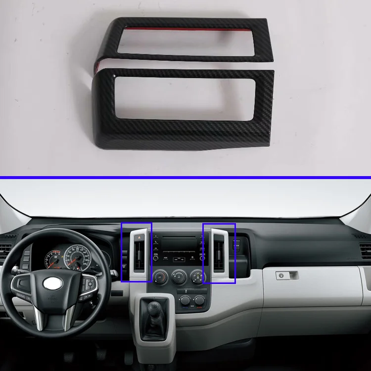 Для Toyota HiAce шестое поколение (H300) 2019 2020 автомобильные аксессуары Стильная крышка