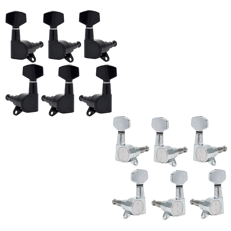 

Запечатанные маленькие колышки для тюнинга гитары, тюнеры, машинные головки для акустической электрогитары, запчасти для гитары