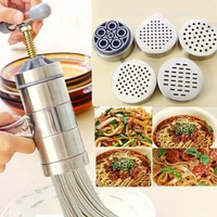 stainless steel pasta noodle maker fruit juicer press spaghetti kitchen machine e7