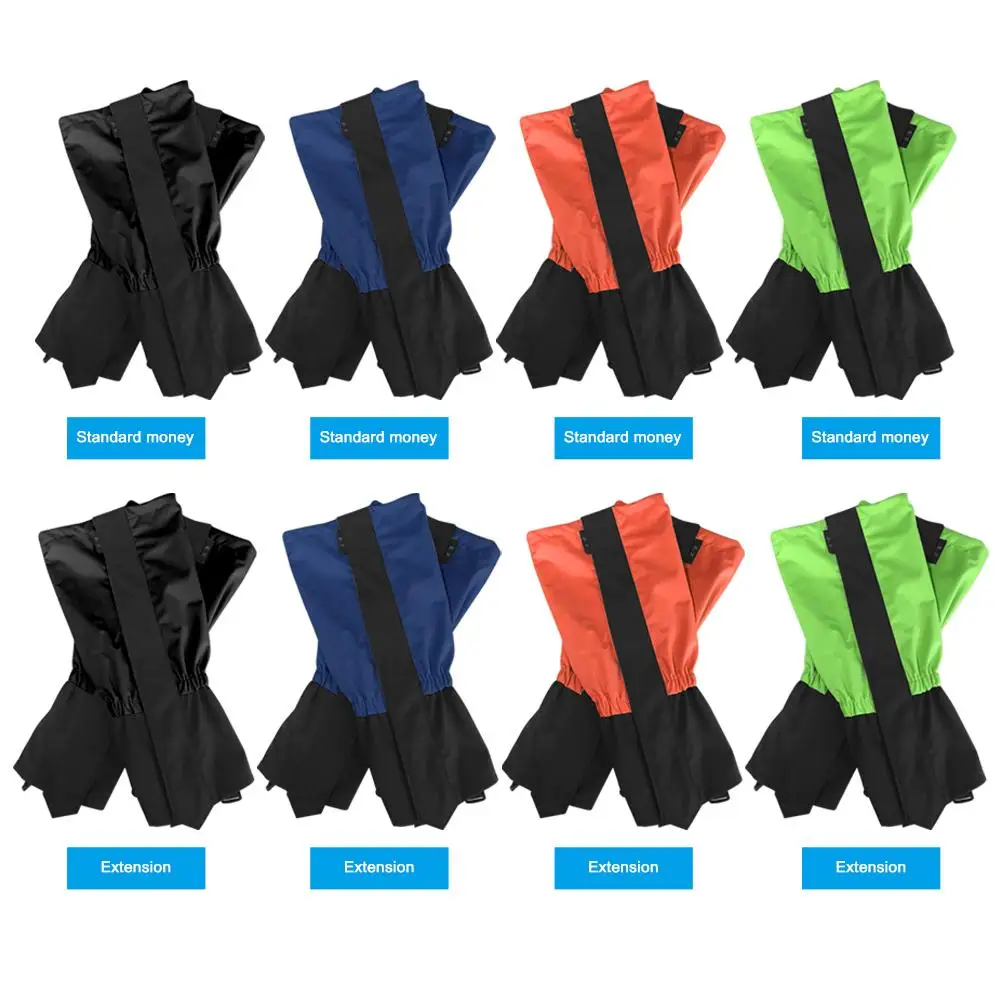 

Hot Sale 1 pair X Gaiters Skillful Manufacture Waterproof Leg Protection Guard Outdoor Hiking Legging Gaiters Nylon Foot Cover
