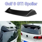 Спойлер для Volkswagen VW Golf 6 GTI R20, заднее крыло крыши из АБС-пластика черного цвета или из углеродного волокна 2008-2013 Mk 6