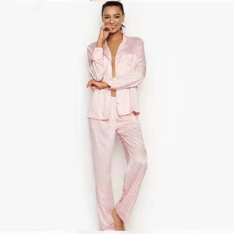 Женский пижамный комплект новинка 2020 кардиган с длинными рукавами и