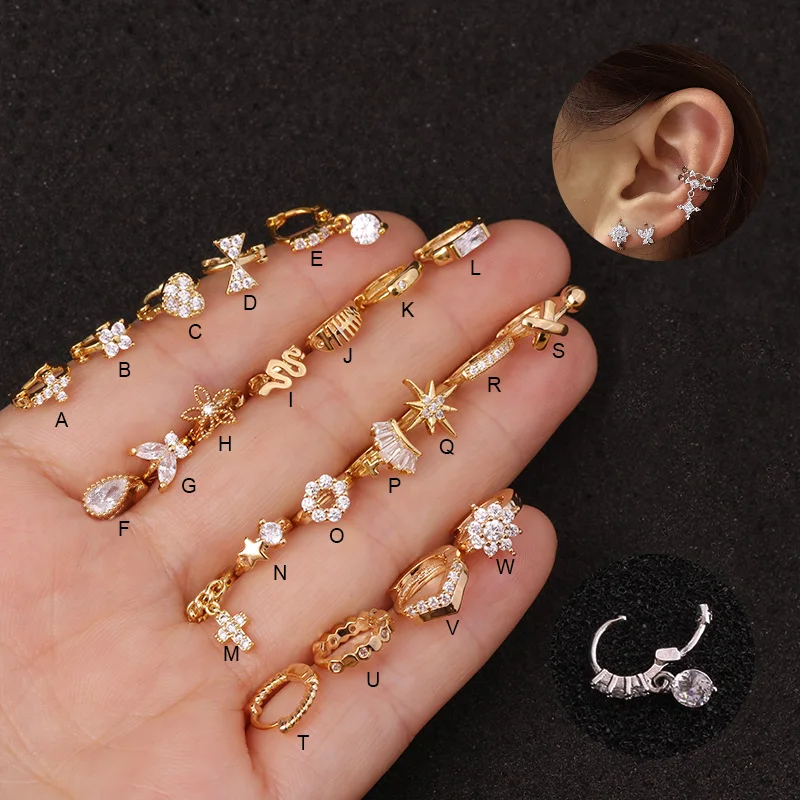 Серьга-кольцо Sellsets для пирсинга ювелирное изделие прокола хрящевой ткани