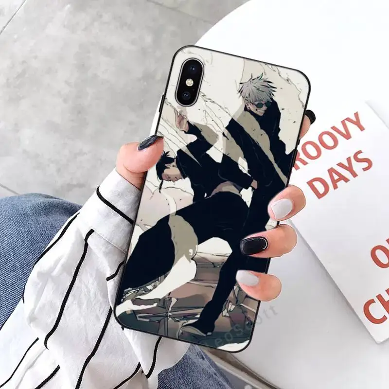 

Anime Cartoon Jujutsu Kaisen Phone Case for iPhone 11 12 mini pro XS MAX 8 7 6 6S Plus X 5S SE 2020 XR