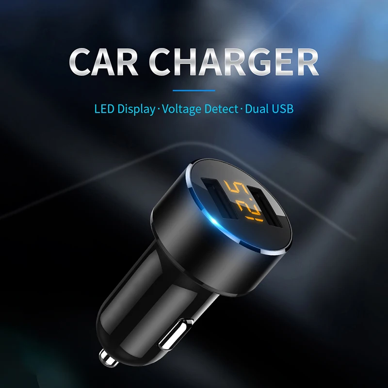 

18W 3.6A автомобильное зарядное устройство быстрое зарядное устройство с двумя портами USB для мобильного телефона зарядное устройство адаптер...
