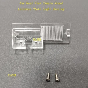 EzZHA Car Rear View Backup Camera Bracket License Plate Light Housing For Peugeot 207 208 301 307 307CC 308 3008 407 408 508