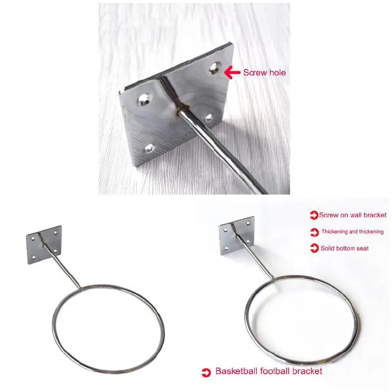 Баскетбольный держатель для футбола настенный стеллаж хранения футбольного