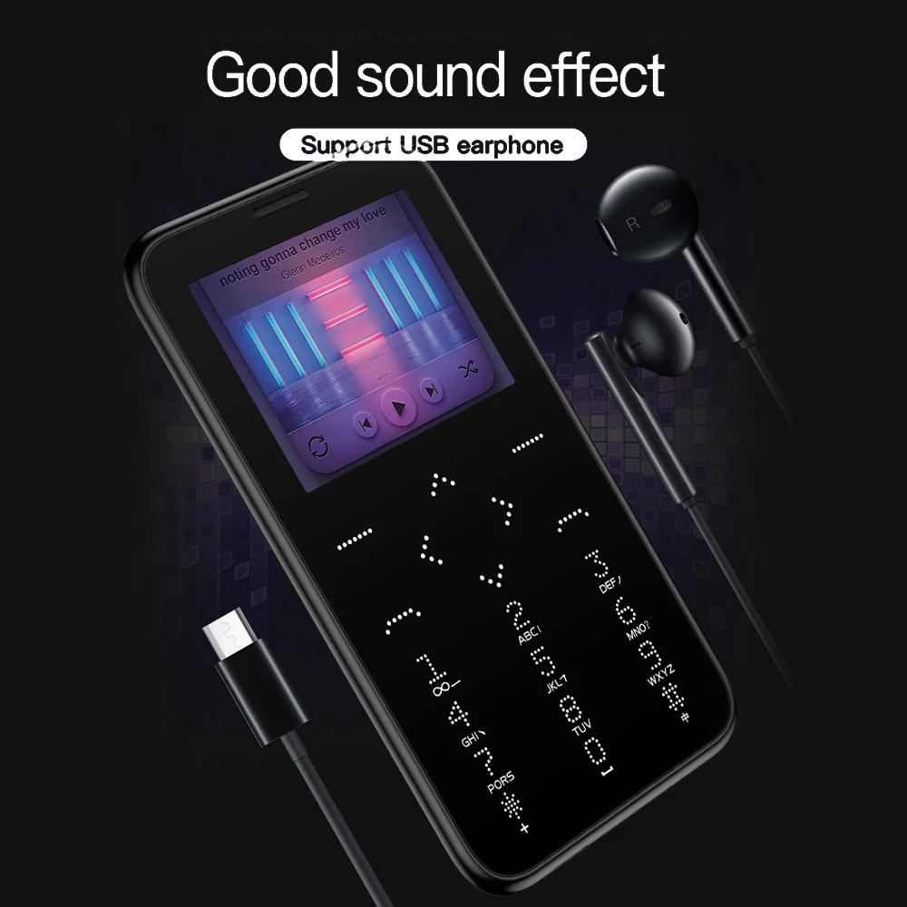 Мини смартфон Soyes 7S + большой цветной дисплей IPS 1 5 дюйма фонарь MP3 Hifi звук в режиме