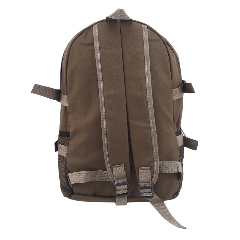 

Travel Rucksack Multifunctional Travel Bucket Backpack Men Rugzak Canvas College Student Casual School Backpack 2021