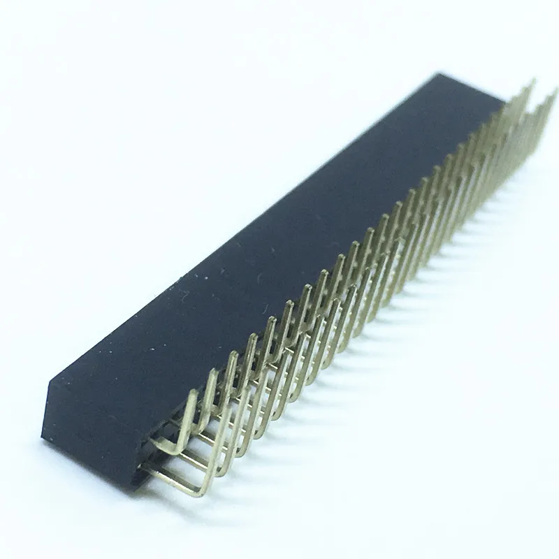 

Двухрядная розетка 2,54 мм 20P/40P/60P/80P с углом поворота 90 градусов, прямая розетка