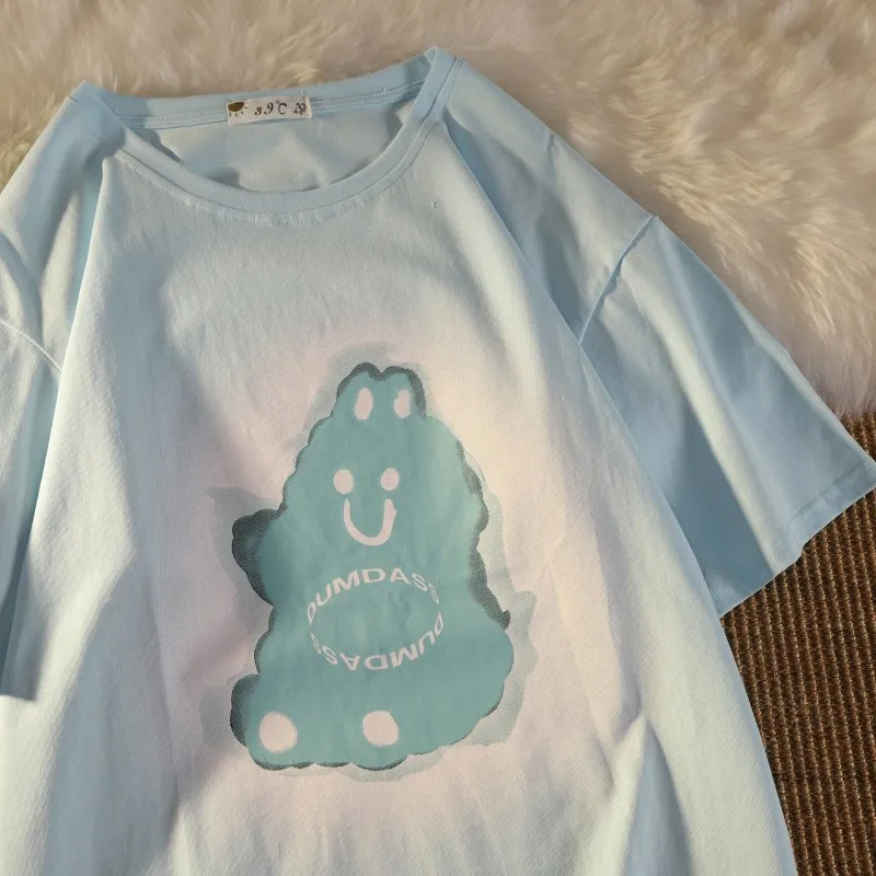 

Summer New Short-sleeved T-shirt Women Loose Top Woman Tshirts Graphic T Shirts Harajuku Shirt