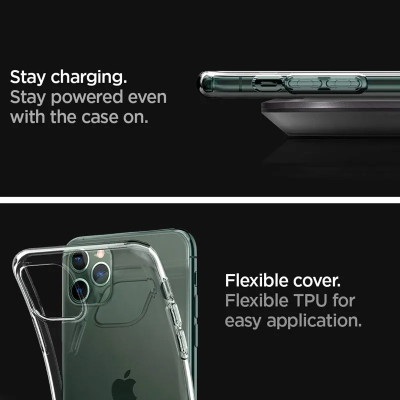 Luxury Funda Cases For iphone XR X XS Max 6 6S 7 8 Plus Cover Crystal Clear Soft Tough Bumper Phone Case 11 Pro MAX Coque |
