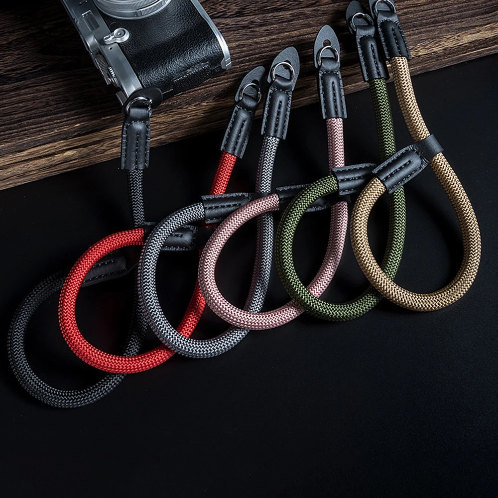 digital camera wrist strap Camera Accessories Handmade Nylon Digital Camera Wrist Hand Strap Grip Paracord Braided Wristband