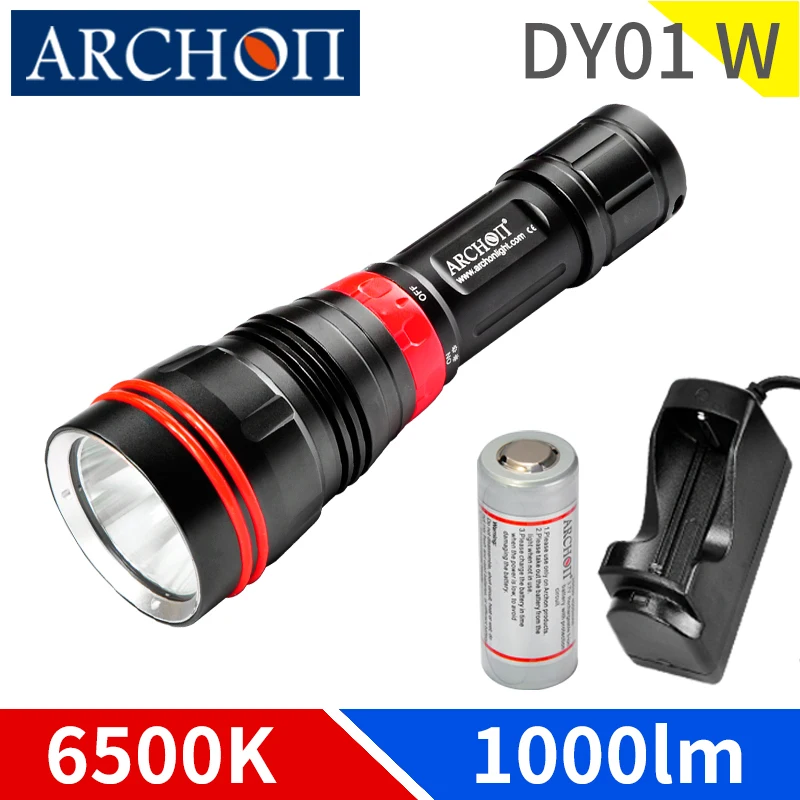 ARCHON DY01 WY07 1000 люмен 6500K подводный светильник для дайвинга фонарь 100 м