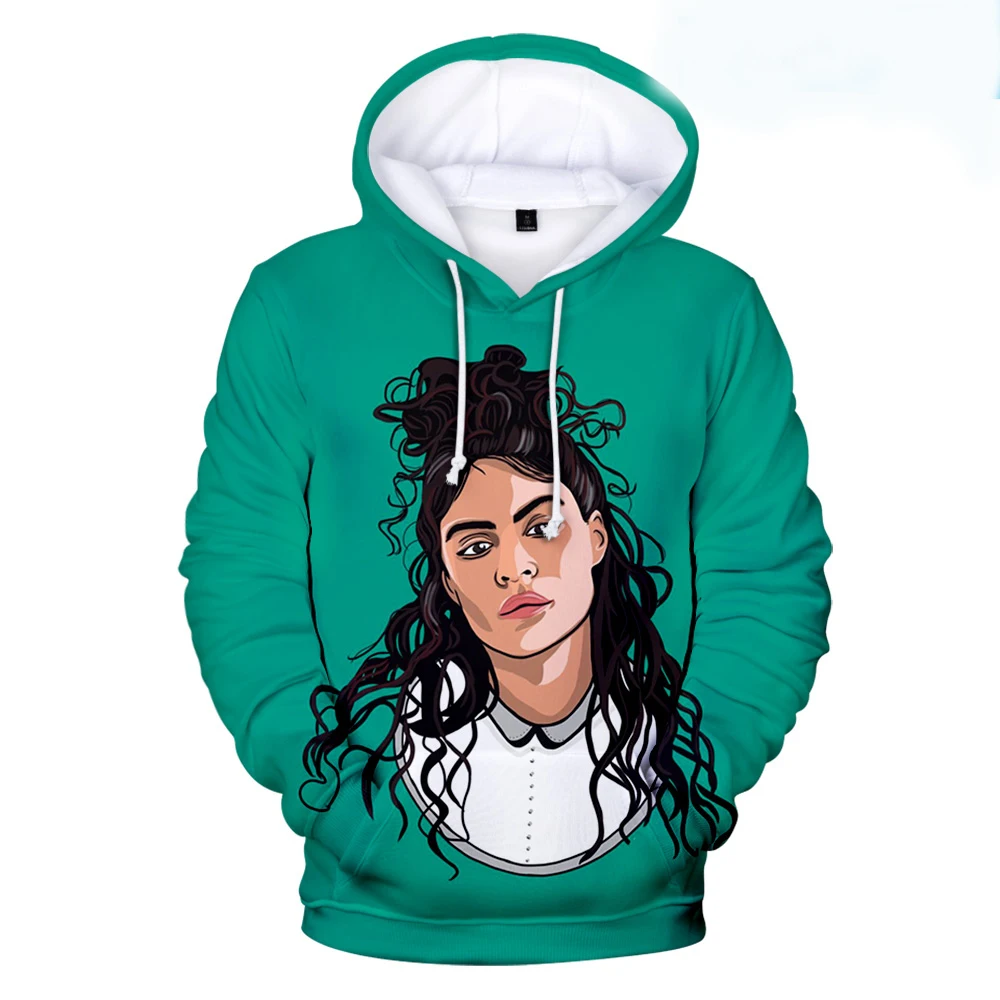 

Jessie Reyez Hooded Sweatshirt Men/women Fashion Hip Hop Clothes 3D Print 2021 Canadian Female High Quality Clothes 5XL