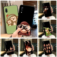 huagetop amazing monkey cartoon phone case cover for vivo y91c y17 y51 y67 y55 y7s y81s y19 v17 vivos5