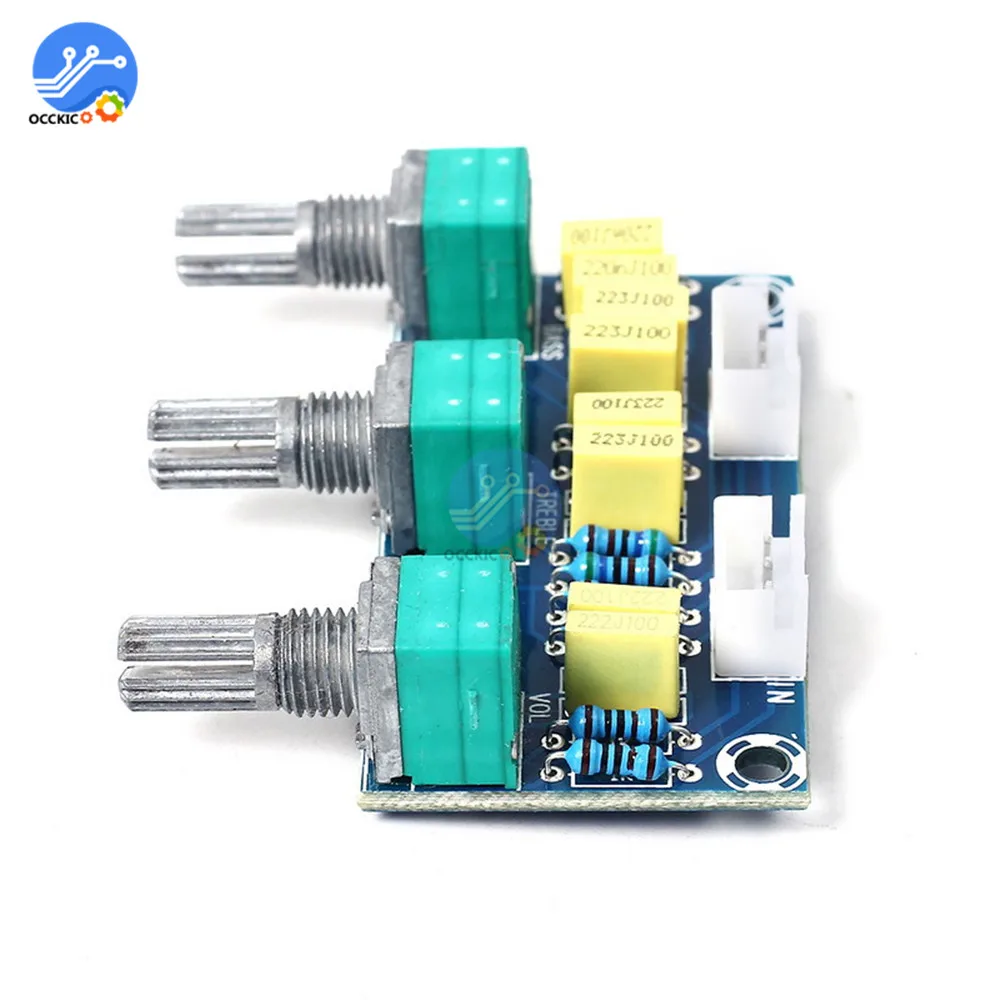 XH M802 Плата усилителя высоких и низких смеситель напряжения тональная плата объем