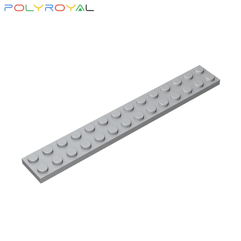 Строительные блоки technalal DIY 2x14 Базовая доска al части 10 шт. MOC творческие обучающие