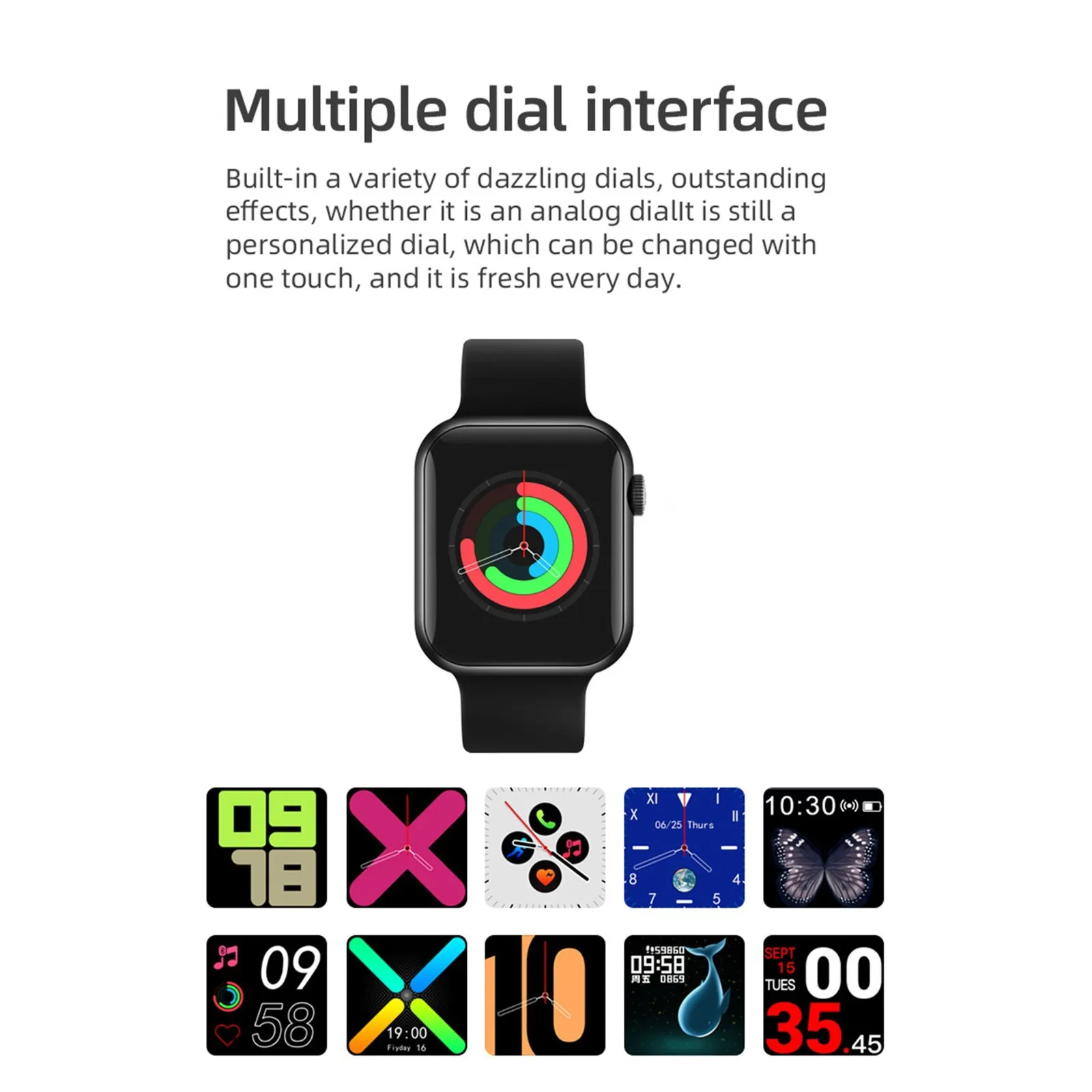 Смарт-часы X8 для мужчин и женщин умные часы 5 серии с фитнес-трекером функцией