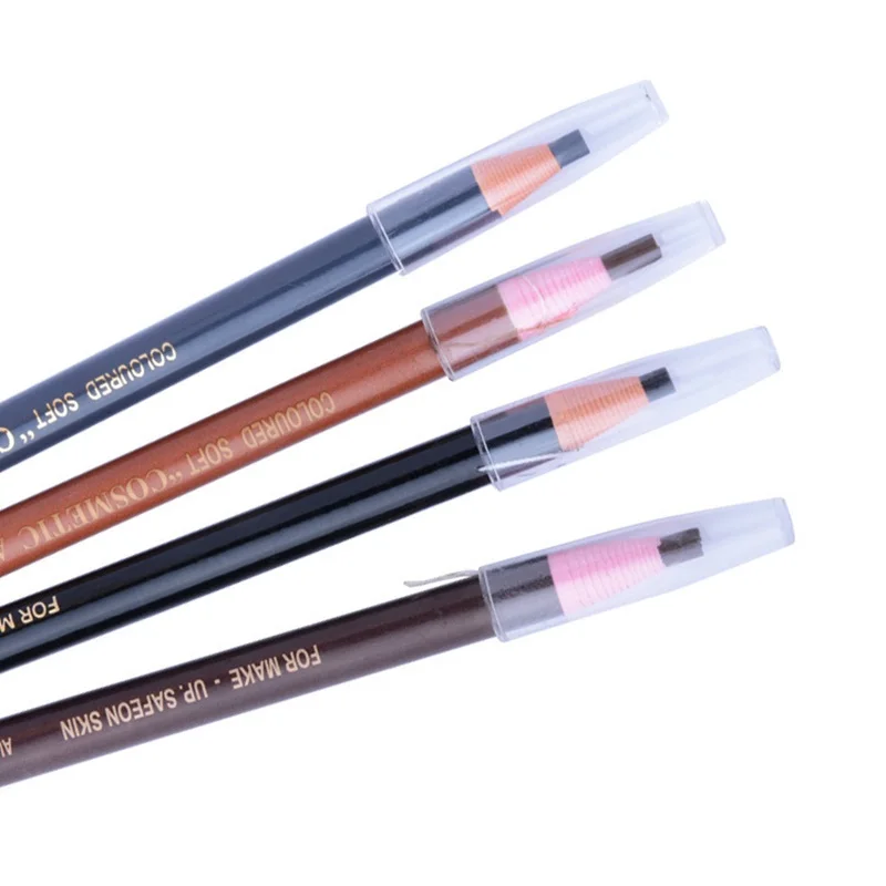 Длительный Водонепроницаемый хна для бровей карандаш легкообрабатываемая