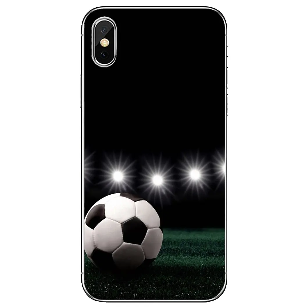 Мягкий чехол для Samsung Galaxy S10E S20 FE Note 10 20 Edge Lite Plus Ultra Alpha Core Prime Sport-Hobby-Fire-Football-Soccer-Ball |