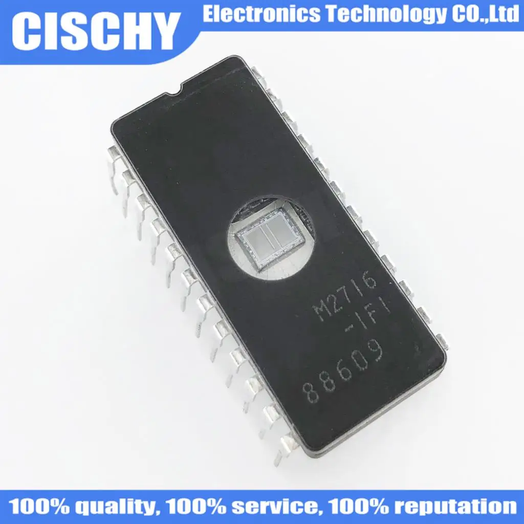 

2 шт M2716-1F1 2716 памяти UV EPROM IC новый